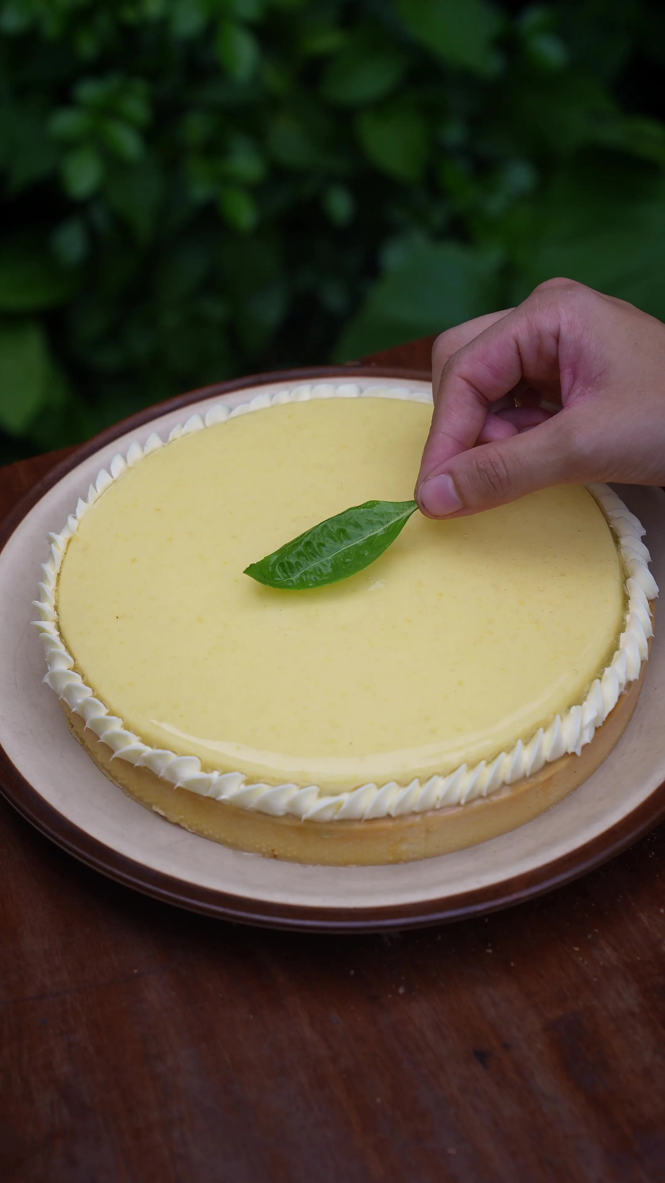 Lemon tart product with changes
